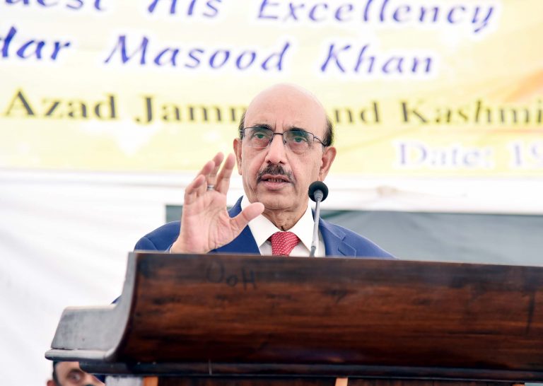 World can’t take any decision sans Pakistan’s approval: AJK president