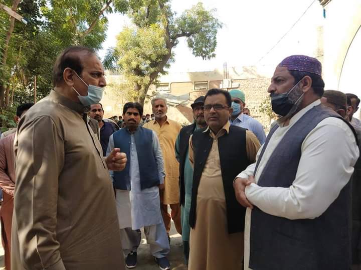 Provincial Minister visits Qazi Habibullah High Secondary School Shikarpur