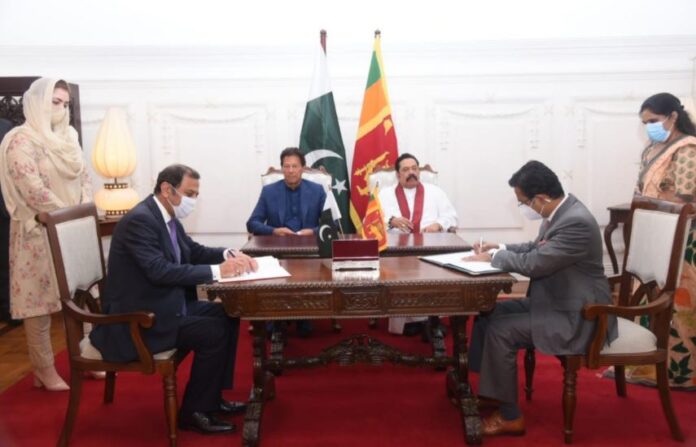 Pakistan, Sri Lanka sign MoUs in various sectors