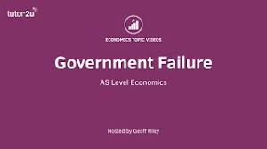 Government failure: a stimulus for backwardness