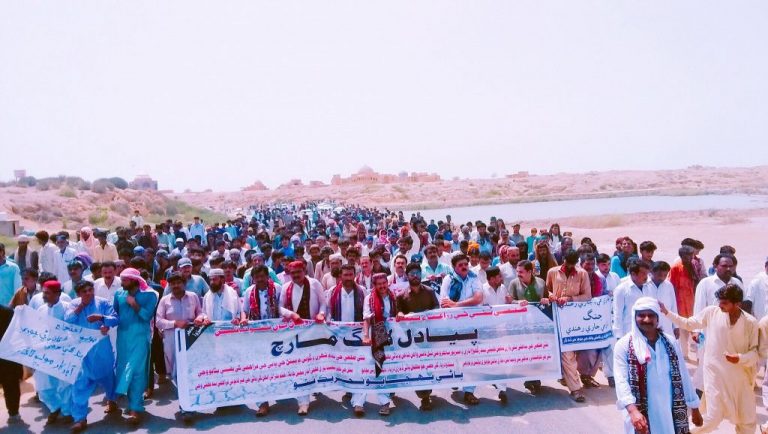 Long March staged against Water Shortage