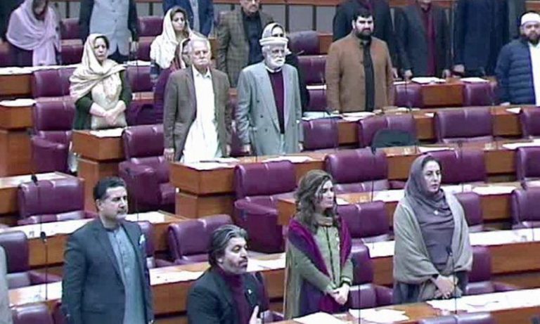 Rape of Pakistani parliament