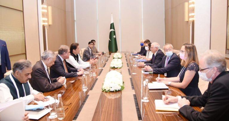 Pakistan EU high level meeting during Prime Minister’s visit to Uzbekistan