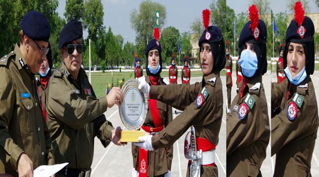 First badge of constables: 300 ladies pass out from College Sihala