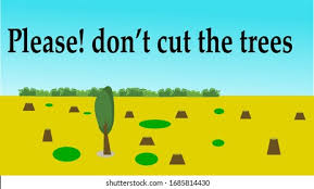 Don’t cut trees