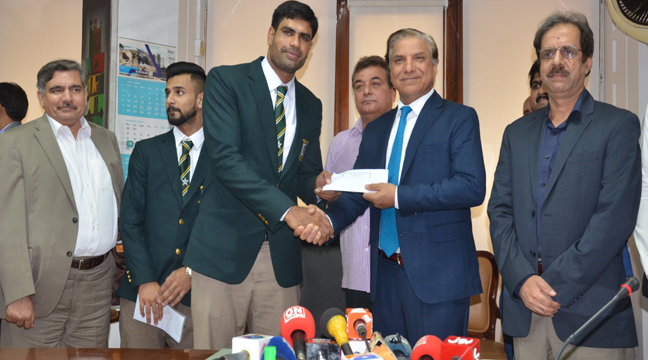 WAPDA honours its Athletes  -cash awards worth Rs.2.5 million each for Arshad Nadeem, Talha Talib