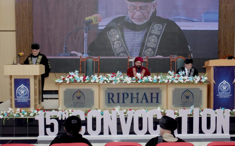 Riphah International University held its 15th Convocation