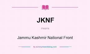 Release detained Kashmiri leaders and politicians, JKNF spokesperson reiterated