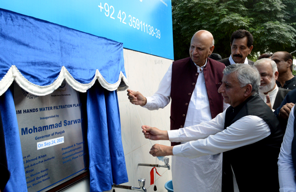 Aab-e-Pak authority project is ready to serve water by December, Governor