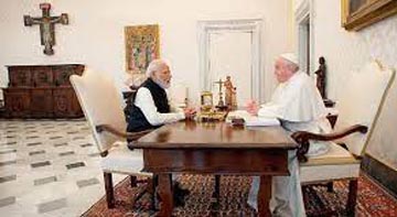 Modi invites Pope for visit