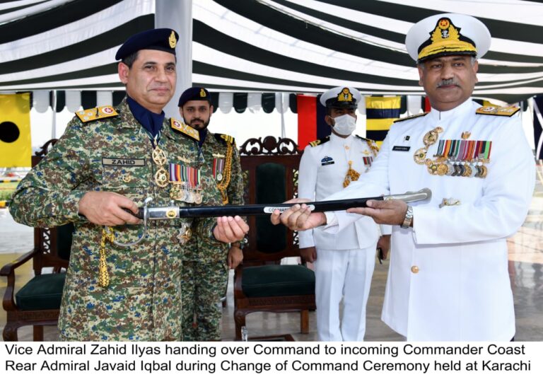 Rear Admiral Javaid Iqbal appointed as Commander of all Coastal Units of Pakistan Navy