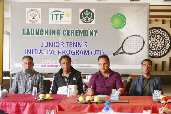 ITF-backed Junior Tennis Initiative Program launched in AJK