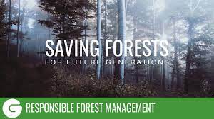Need to Save Forests