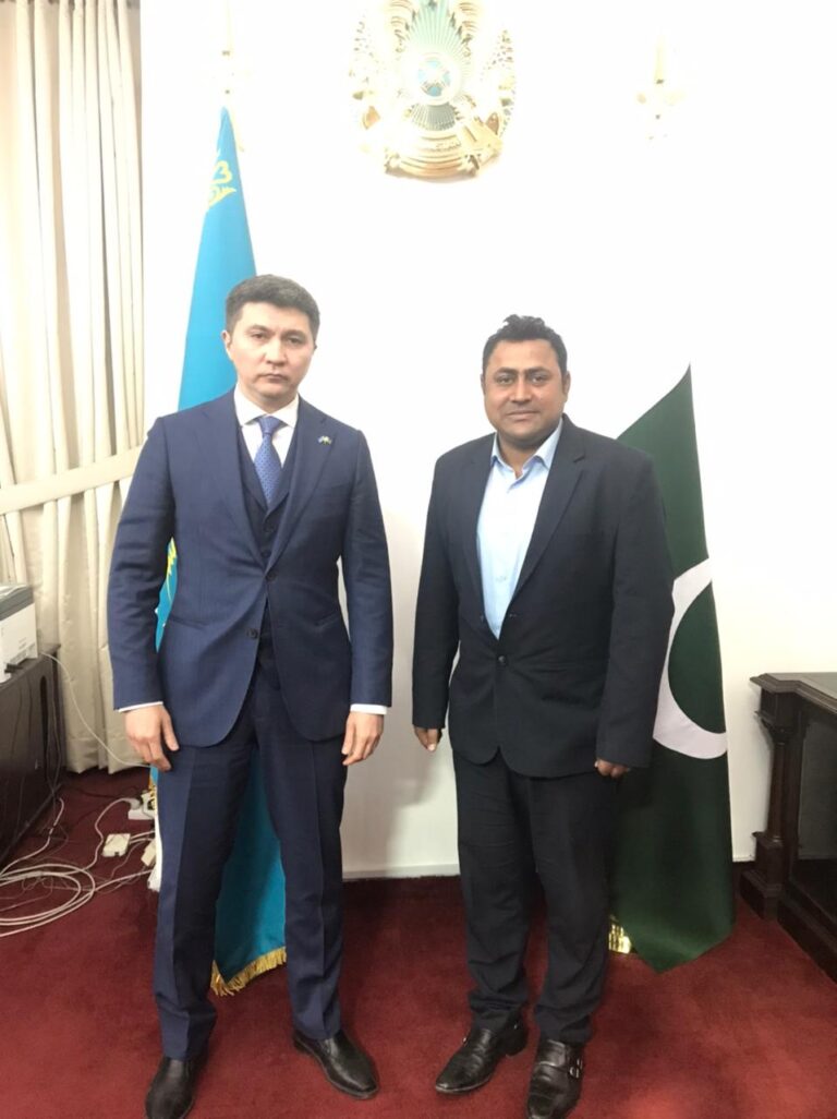 Interview: His Excellency Mr. Qystapa Erjan Ambassador of the Republic of Kazakhstan to Pakistan.