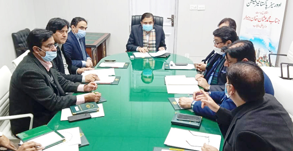 Meeting on resolving grievances presented on Overseas Pakistanis Commission’s web portal