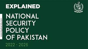 National Security Policy of Pakistan a move towards success