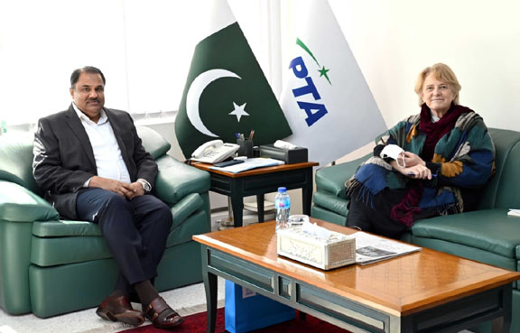 UNESCO Representative in Pakistan Visits PTA