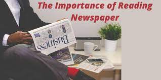 The importance Of Reading Newspaper
