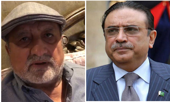 Businessman Ghulam Mustafa Memon complaints against PPP’s Asif Zardari