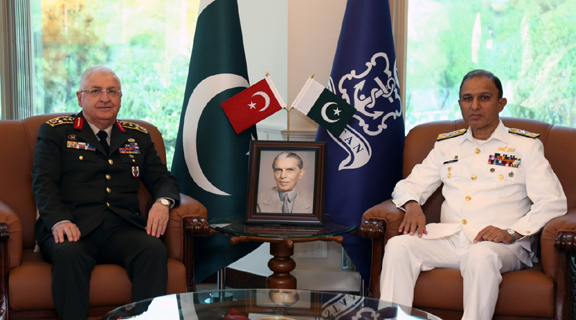 CHIEF OF GENERAL STAFF TURKISH ARMED FORCES VISITS NAVAL HEADQUARTERS