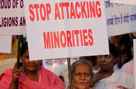 Unabating distress of minorities