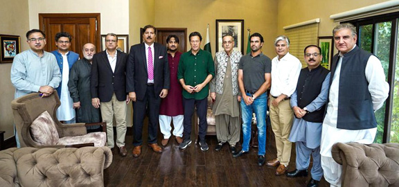 CPNE delegation meets with Former PM Imran Khan