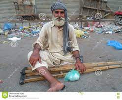 Street beggars in Pakistan