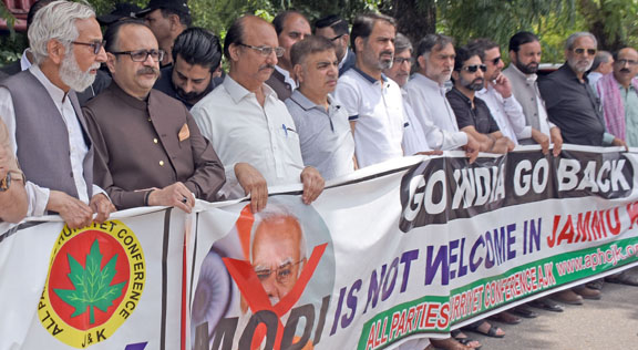 IoK visit: Modi’s failed attempt to raise his defeated army’s morale: AJK PM