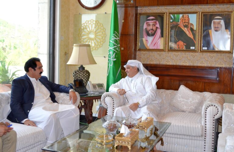 Ambassador H.E Nawaf bin Said Al-Malki meets Sajid Hussain Turi
