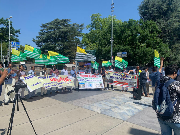Geneva reverberates with Freedom for Indian Occupied Jammu Kashmir