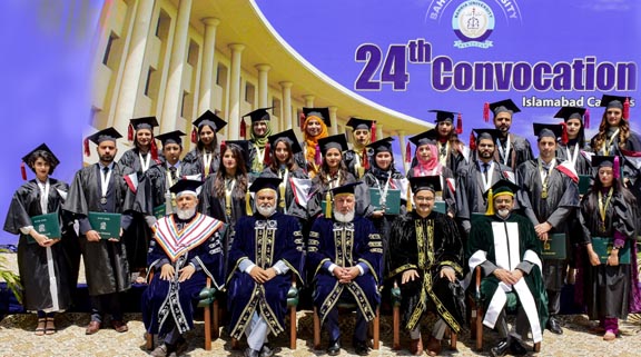 Bahria Varsity ISB holds 24th Convocation Ceremony