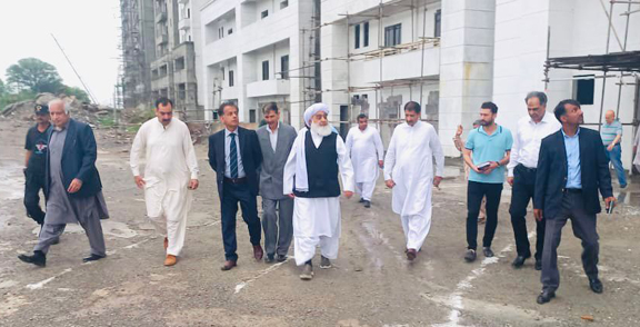 Federal Minister for Housing & Works Maulana Abdul Wasay Kashmir Avenue Apartments
