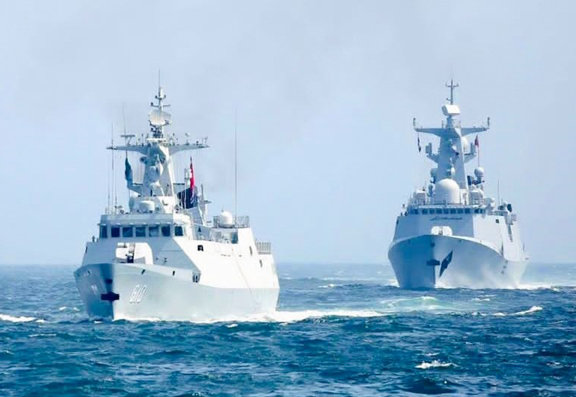 Bilateral Naval Exercise between Pak-Chinese Navy holds in Shanghai
