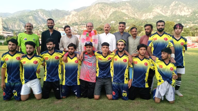 Pappu Lala Football League Tournament organizes to attract Youth of AJ&K