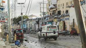 20 killed, dozens injured as gunman storms Mogadishu hotel