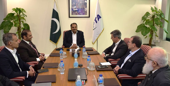 Delegation from Etisalat visit  PTA Headquarters  Islamabad