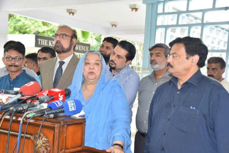 Dr. Yasmin Rashid cleared that obstruction in treatment will not be tolerated at any cost