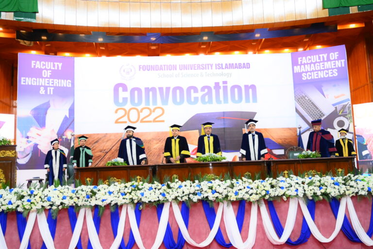 FUI holds Convocation 2022 for Faculty of Engineering , IT & Management Sciences