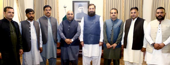 Shamroz Elahi Ghuman called on Governor Punjab