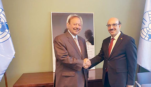 President Barrister Sultan, Amb. Masood discuss Kashmir & other issues of mutual concern