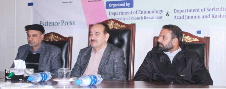 AJK Sericulture Deptt., Poonch Varsity move to jointly  promote  Sericulture Cottage Industryin.the State: