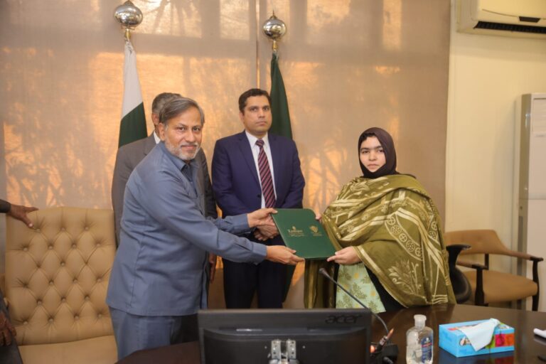 MoU signing ceremony between Lyallpur Heritage Foundation & Department of History, GCU