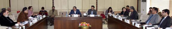 Meeting of SSC on Finance & Revenue held at Parliament House