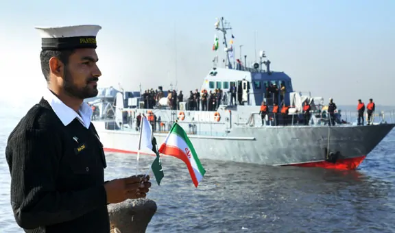 Iranian Navy ships & submarine port called Karachi and participated in naval exercise with PN