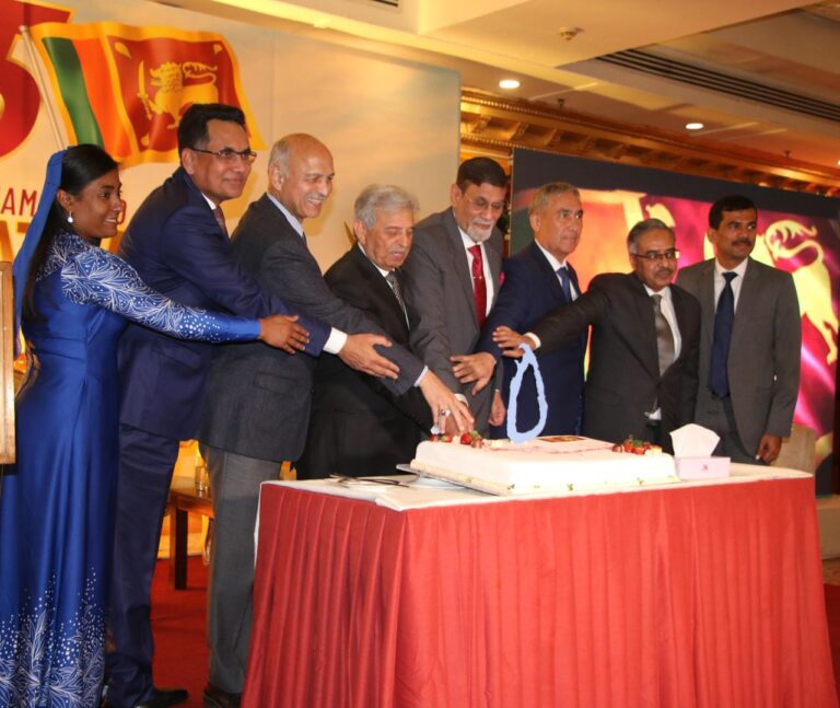 Sri Lanka’s 75th National Day was celebrates  in a grand manner in Islamabad.