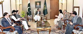 Chairman Senate chair a meeting of a committee consisting of parliamentary leaders in Upper House
