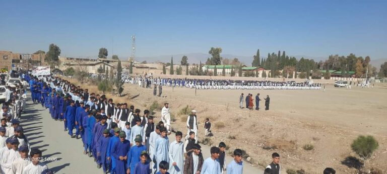 WAWA organize historical Walk in Lower Waziristan regarding Mass Enrollment Campaign,