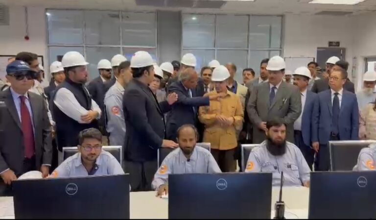 PM & foreign minister  inaugurates Thar Block-integrated coal mine-1 project