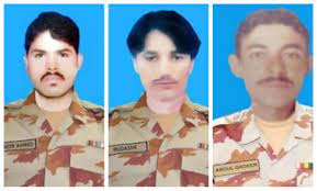 Three soldiers martyred in attack on post in Zarghoon, Balochistan