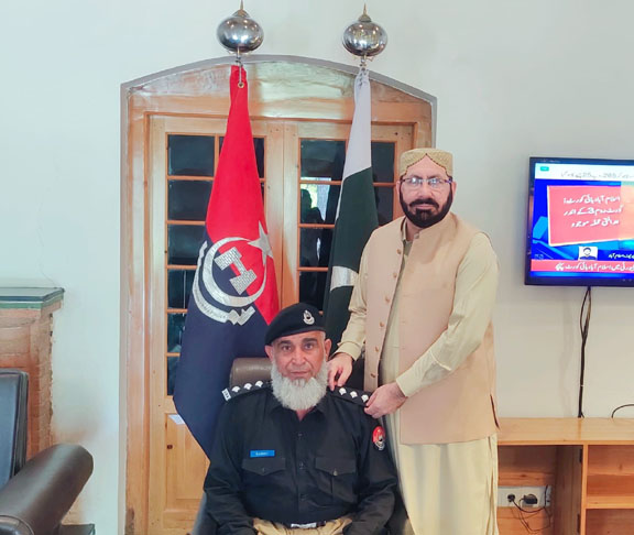 RPO Dera has given DSP rank to the newly appointed DSP Kalachi A. Rasheed